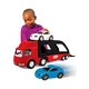 Детски автовоз с две коли Little Tikes червено/черно  - 3