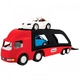 Детски автовоз с две коли Little Tikes червено/черно  - 1
