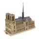 Детски 3D пъзел CubicFun Notre Dame de Paris 293ч. Разгъващ се  - 4