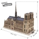 Детски 3D пъзел CubicFun Notre Dame de Paris 293ч. Разгъващ се  - 5