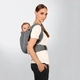 Ергономична раница за носене на бебе Yemaya Leather-l. Stardust  - 8