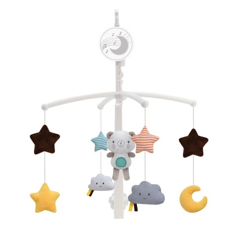 Бебешка играчка за легло - Въртележка Cangaroo Dreamy сива | P91274