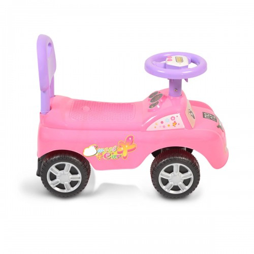 Детска кола за бутане Moni Keep Riding розов | P91280