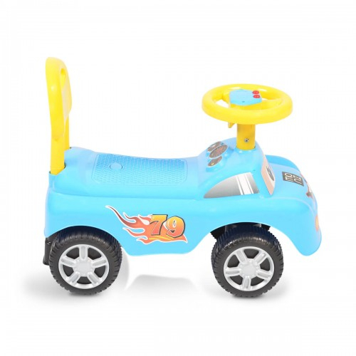 Детска кола за бутане Moni Keep Riding син | P91281
