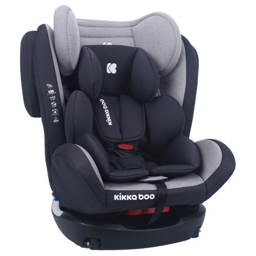 Стол за кола Kikka Boo 4 Fix 0-36кг, Light Grey 2020 