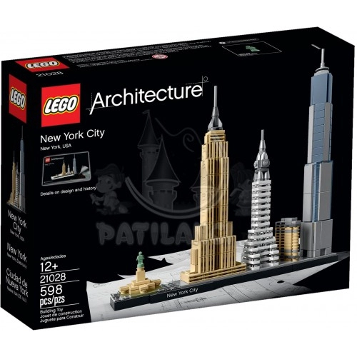 Lego Architecture Ню Йорк New York City 2016г 21028 | P24690