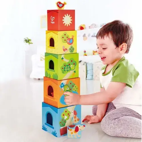 Детска играчка Кула с животинки Hape | P92233