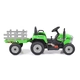Акумулаторен трактор Moni Farmer - зелен  - 2