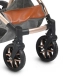 Детска комбинирана количка Moni Alma тъмно сив  - 7