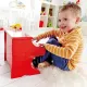 Детско дървено пиано Hape Червено  - 3