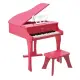 Детско дървено пиано Hape Розово  - 1