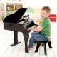 Детско дървено пиано Hape Черно  - 3