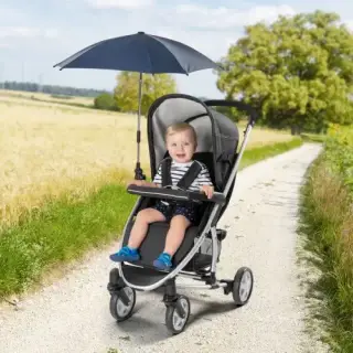 Универсален чадър за количка Reer ShineSafe, син