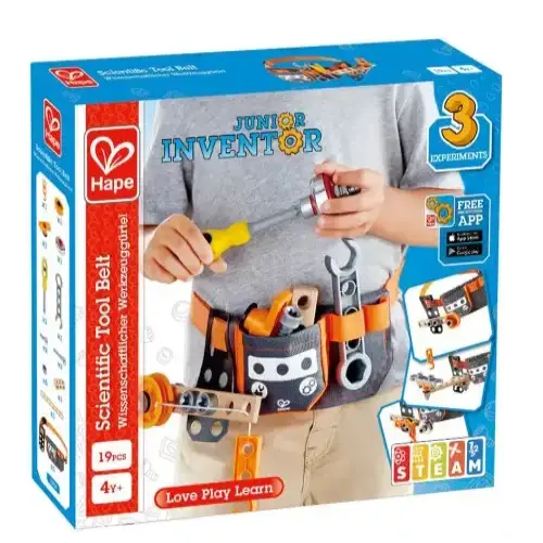 Детска играчка Колан за млади изобретатели Hape | P92334