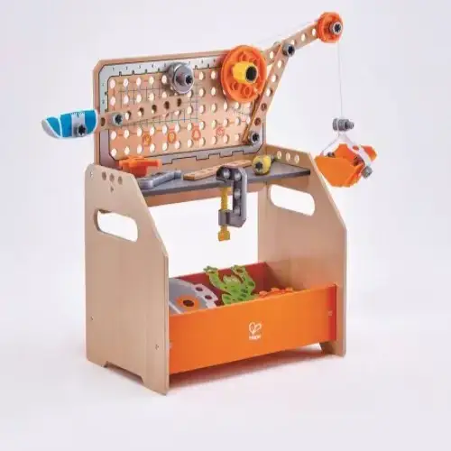 Детски Експерименти в науката-Кутия с инструменти голяма Hape | P92342