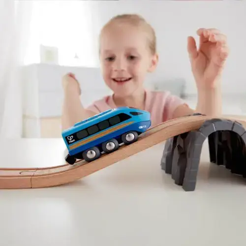 Детска играчка Влак с мобилно управление Hape  - 3