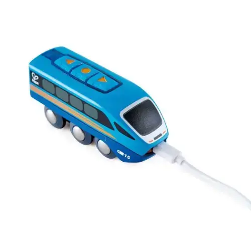 Детска играчка Влак с мобилно управление Hape  - 1