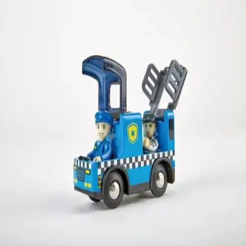 Детска Полицейска кола със сирена Hape  - 5
