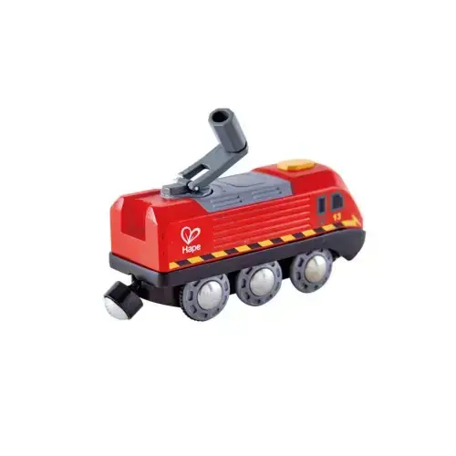 Детска играчка Захранващ енергиен влак Hape Червен  - 5