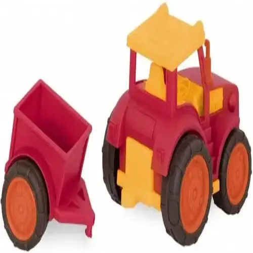 Детска играчка - Трактор с ремарке Driven червен | P92598