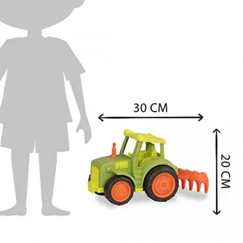 Детска играчка - Трактор с гребло - Driven | P92599