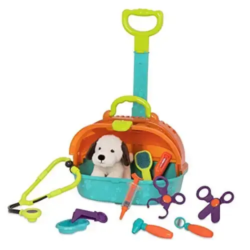 Детски Ветеринарен комплект с кученце Battat  - 1