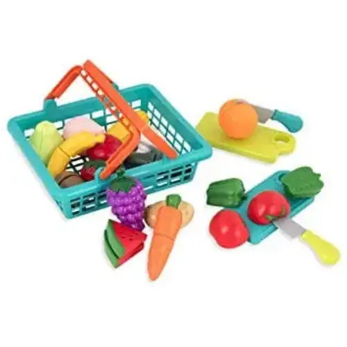 Детска кошница за пазар със зеленчуци Battat  - 2