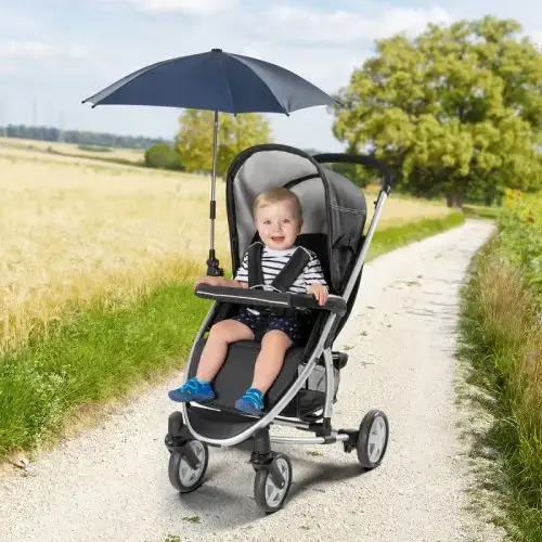 Универсален чадър за количка Reer ShineSafe, син | P92678