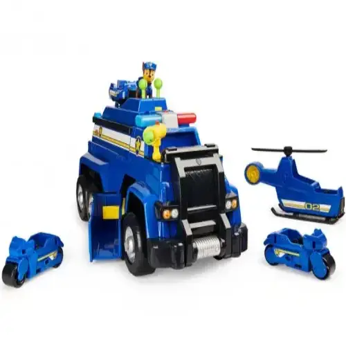 Игрален комплект Paw Patrol с превозни средства на Chase 5в1 | P92718