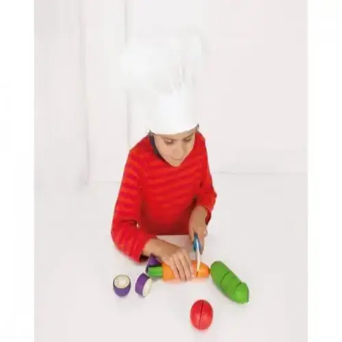 Детски зеленчуци за рязане BigJigs Cutting Vegetables Chef Se | P92800