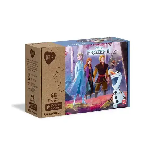 Пъзел Clementoni Play For Future 3x48ч Frozen 2 | P93096