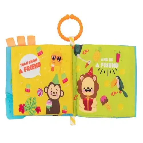 Образователна текстилна книжка Kikka Boo Friend like you | P93299