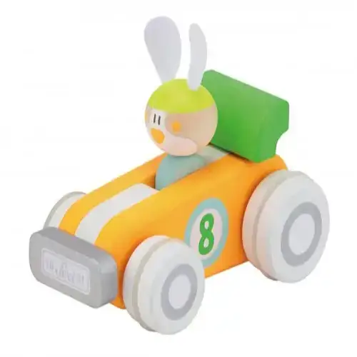 Детска играчка - Състезателна кола Sevi, зайче | P93600