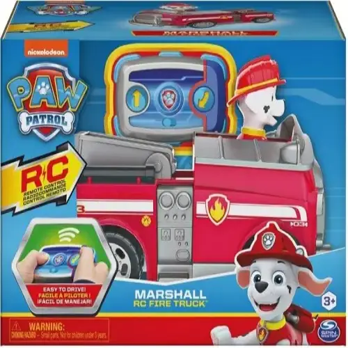 Детска играчка-Пожарникарския камион на Маршал с дистанционно | P93615