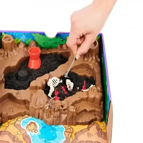 Детски кинетичен пясък Spin Master Разкопки на динозаври  - 4