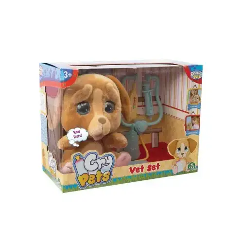 Детска играчка-Куче със сълзи с Ветеринарни Принадлежности  - 5