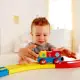 Детска играчка Цветно локомотивче с батерия Hape  - 3