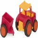 Детска играчка - Трактор с ремарке Driven червен  - 2