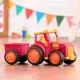 Детска играчка - Трактор с ремарке Driven червен  - 4