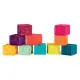 Детски комплект меки кубчета Battat с форми  - 3