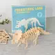 Детски дървен 3D пъзел Rex London Праисторическа земя  - 4