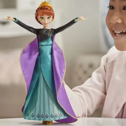 Детска кукла-Анна, музикално приключение Hasbro Disney Frozen II  - 2