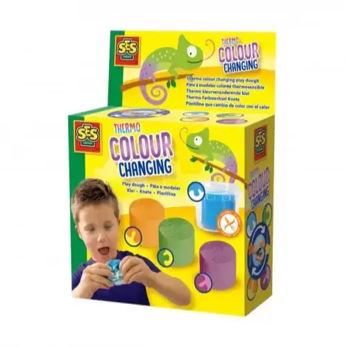Детски термо пластелин с променящ се цвят SES | P93975