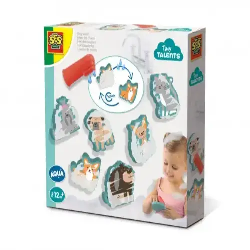 Детски комплект за игра - Измиващи се животни SES | P94003
