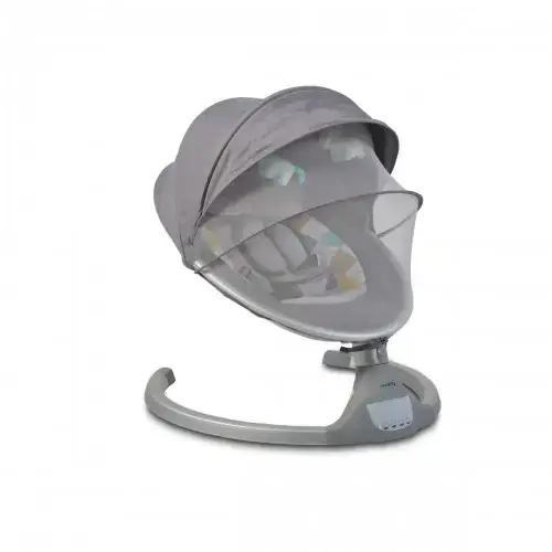 Бебешка електрическа люлка Cangaroo iSwing светло сив | P94016