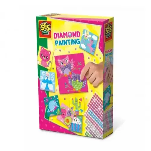 Детски комплект - Рисувай с диаманти SES | P94053