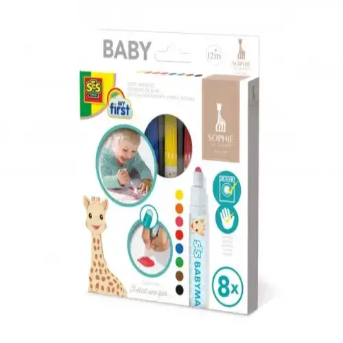 Маркери за бебета жирафчето Софи SES | P94086