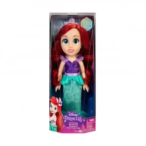 Детска кукла - Ариел Jakks Pacific Дисни принцеси, 38см  - 1