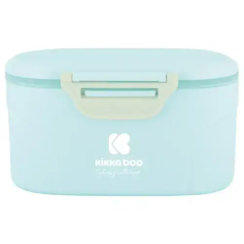 Кутия за съхранение на сухо мляко Kikka Boo с лъжичка 130гр. Син | P94991