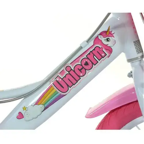 Детско колело 14 инча Dino Bikes Unicorn 14 инча  - 5